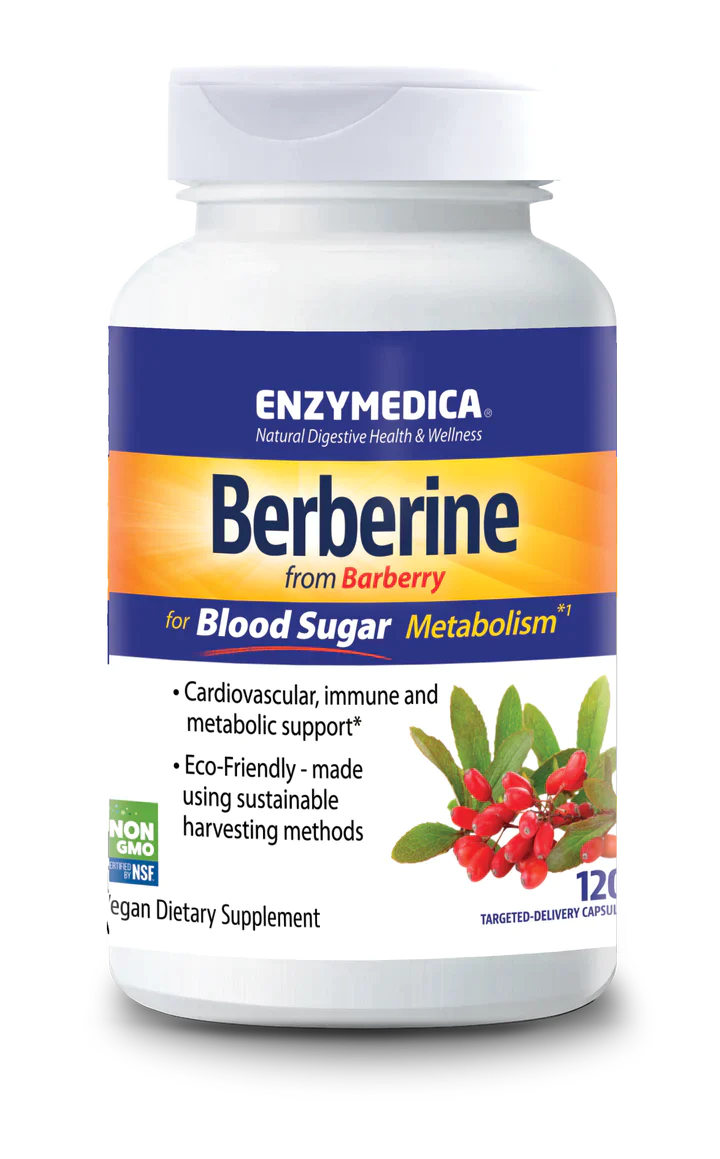 Berberine capsules Enzymedica - Premium Vitamins & Supplements from Enzymedica - Just $28.49! Shop now at Nutrigeek