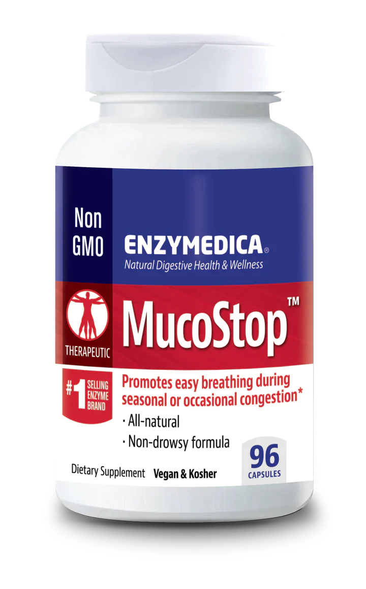 MucoStop™ capsules Enzymedica - Premium Vitamins & Supplements from Enzymedica - Just $36.99! Shop now at Nutrigeek