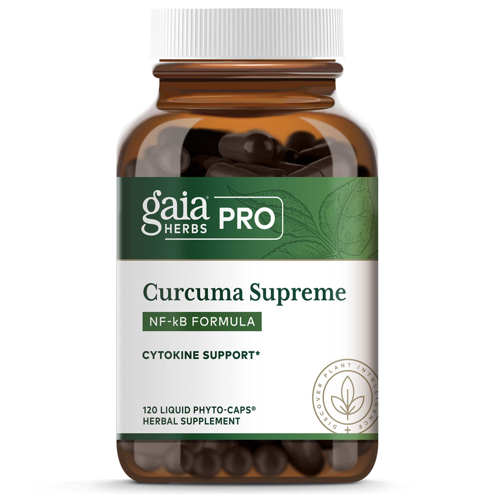 Curcuma Supreme NK-kB Formula Gaia Herbs - Premium Vitamins & Supplements from Gaia Herbs - Just $35.99! Shop now at Nutrigeek
