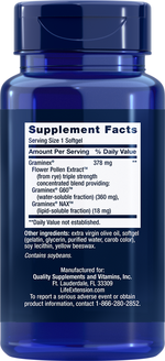 Triple Strength ProstaPollen™ 30 Softgels Life Extension - Premium Vitamins & Supplements from Life Extension - Just $21.99! Shop now at Nutrigeek
