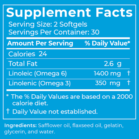Balance Oil (Omega 6 + 3) 60 Softgels BodyBio - Nutrigeek