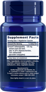 Optimized Ashwagandha 60 capsules Life Extension - Premium Vitamins & Supplements from Life Extension - Just $7.99! Shop now at Nutrigeek