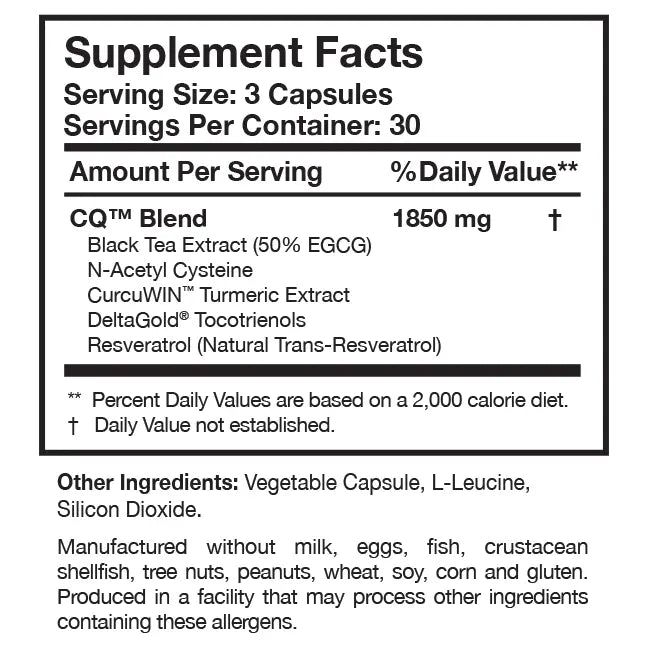 CytoQuel® 90 capsules Researched Nutritionals - Nutrigeek