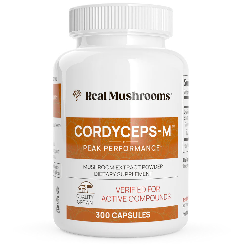 Cordyceps Extract Capsules Real Mushrooms - Premium Vitamins & Supplements from Real Mushrooms - Just $29.95! Shop now at Nutrigeek