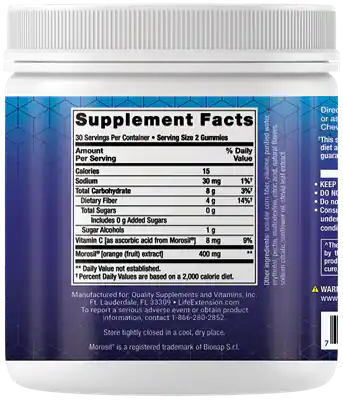 Gummy Science™ Mediterranean Weight Management (Blueberry) 60 gummies Life Extension - Nutrigeek