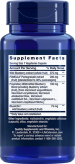 Blueberry Extract and Pomegranate 60 capsules Life Extension - Premium Vitamins & Supplements from Life Extension - Just $22.99! Shop now at Nutrigeek