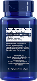 Extend-Release Magnesium 60 capsules Life Extension - Premium Vitamins & Supplements from Life Extension - Just $9.99! Shop now at Nutrigeek