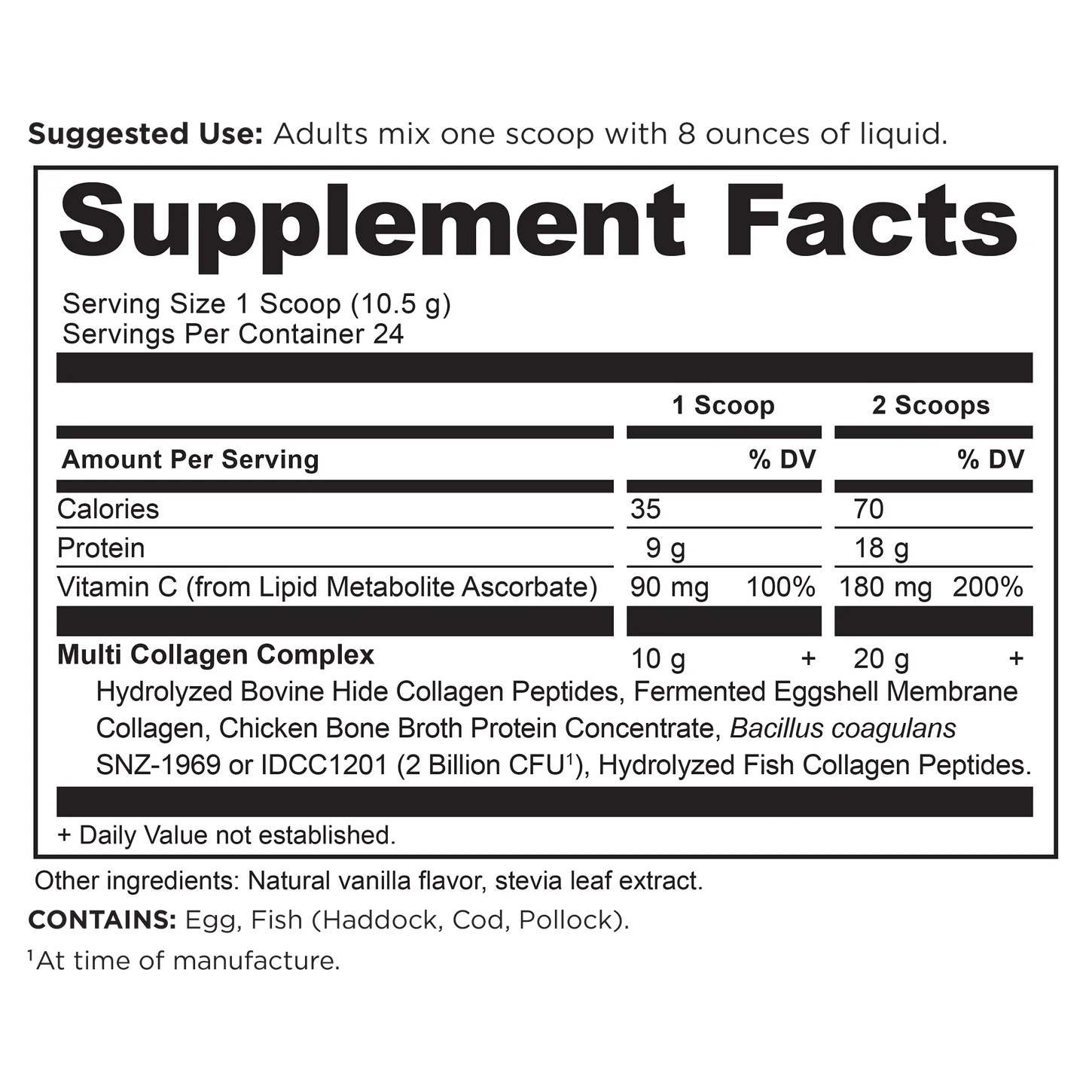 Multi Collagen Protein 24 Serving Ancient Nutrition - Nutrigeek
