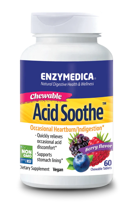 Chewable Acid Soothe™ Enzymedica - Premium Vitamins & Supplements from Enzymedica - Just $13.49! Shop now at Nutrigeek