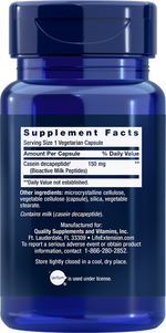 Bioactive Milk Peptides 30 capsules Life Extension - Premium Vitamins & Supplements from Life Extension - Just $13.99! Shop now at Nutrigeek
