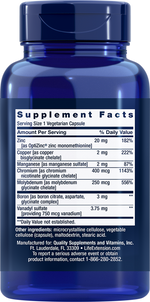 Only Trace Minerals 90 capsules Life Extension - Premium Vitamins & Supplements from Life Extension - Just $11.99! Shop now at Nutrigeek