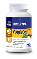 VeggieGest™ capsules Enzymedica - Premium Vitamins & Supplements from Enzymedica - Just $34.99! Shop now at Nutrigeek