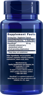 Tear Support with MaquiBright® 30 capsules Life Extension - Premium Vitamins & Supplements from Life Extension - Just $13.99! Shop now at Nutrigeek