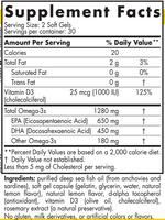 ProOmega-D Softgels Nordic Naturals - Nutrigeek