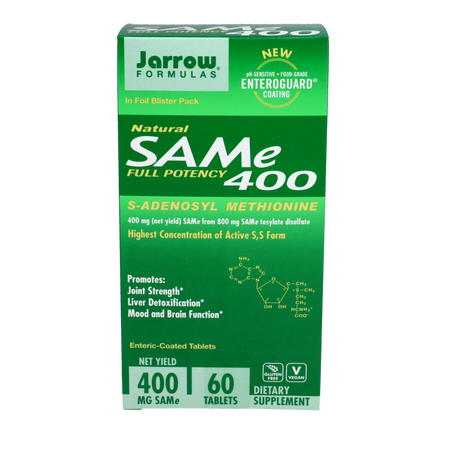SAMe - 400mg Jarrow Formulas - Premium Vitamins & Supplements from Jarrow Formulas - Just $48.99! Shop now at Nutrigeek