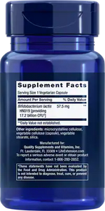 FLORASSIST® Daily Bowel Regularity 30 capsules Life Extension - Nutrigeek