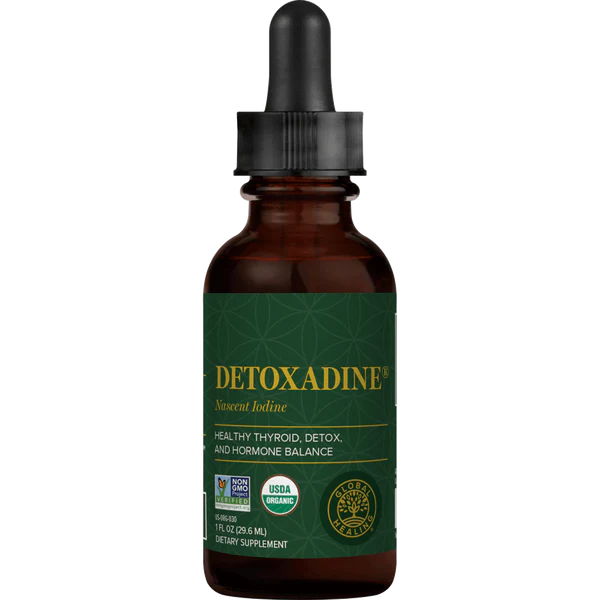 Detoxadine Nascent Iodine 1 FL OZ (29.6 ML) Global Healing