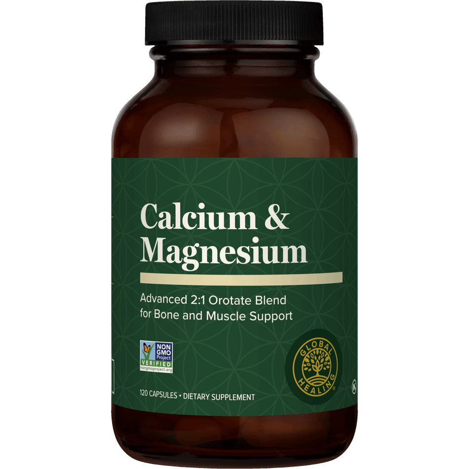 Calcium & Magnesium 120 capsules Global Healing