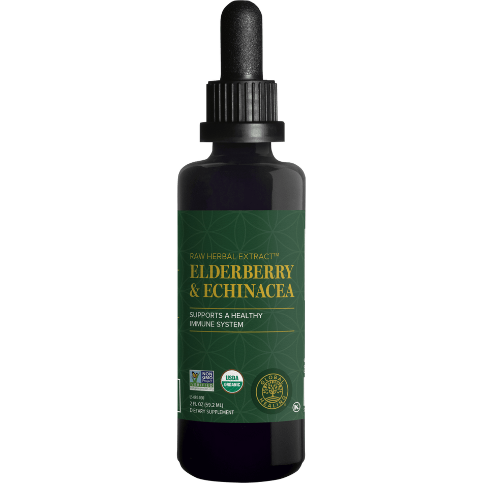 Elderberry & Echinacea 2 fl oz (59.2 ML) Global Healing