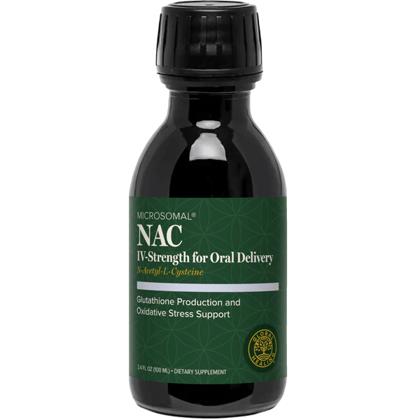 NAC N-Acetyl-L-Cysteine 3.4 fl oz (100ML) Global Healing