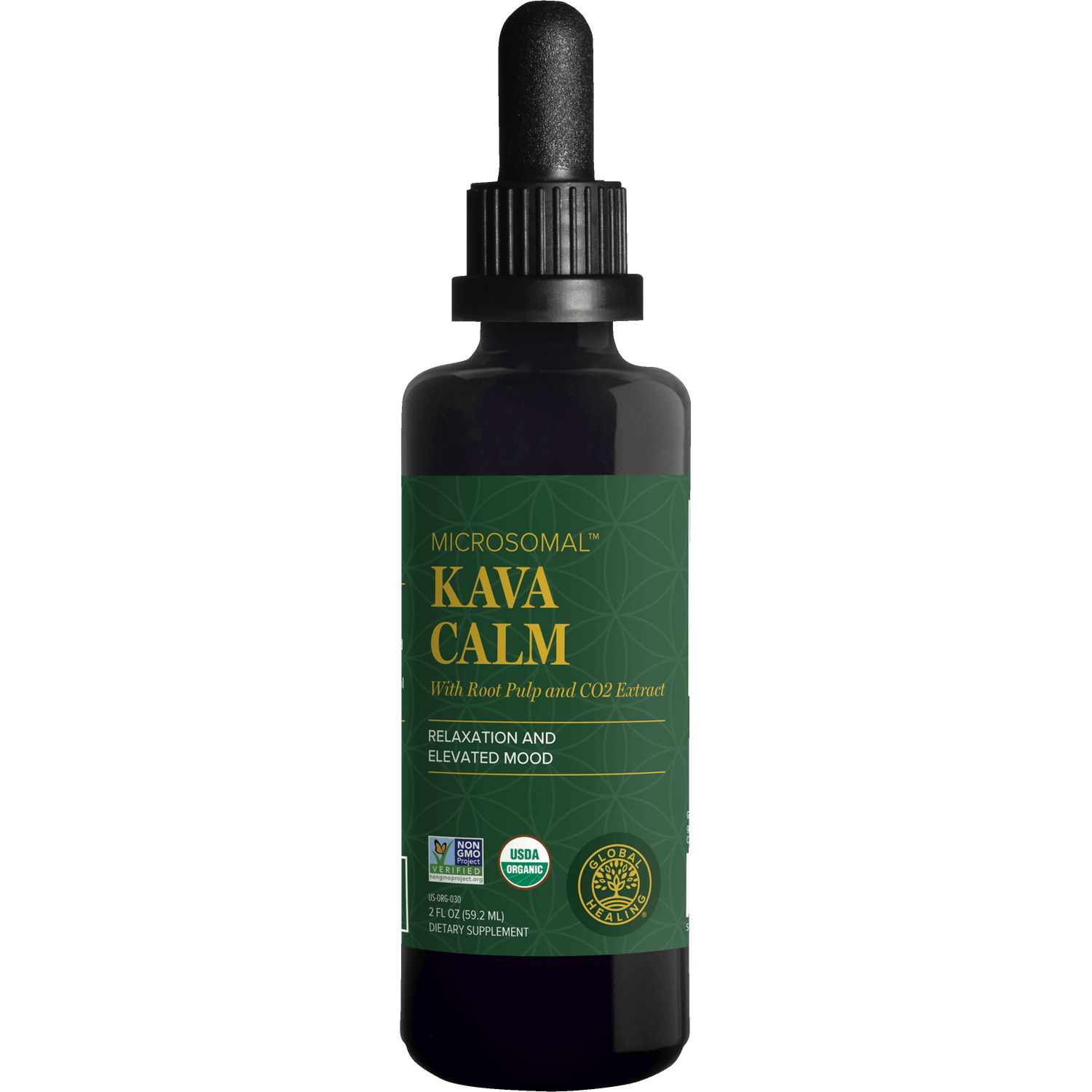 Kava Calm 2 fl oz (59.2 ML) Global Healing