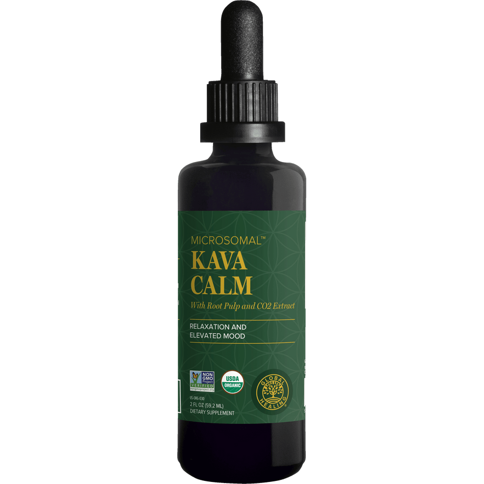 Kava Calm 2 fl oz (59.2 ML) Global Healing