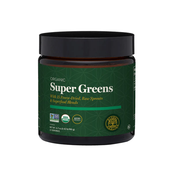 Super Greens 6.7 oz (0.42 lb/190g) Global Healing