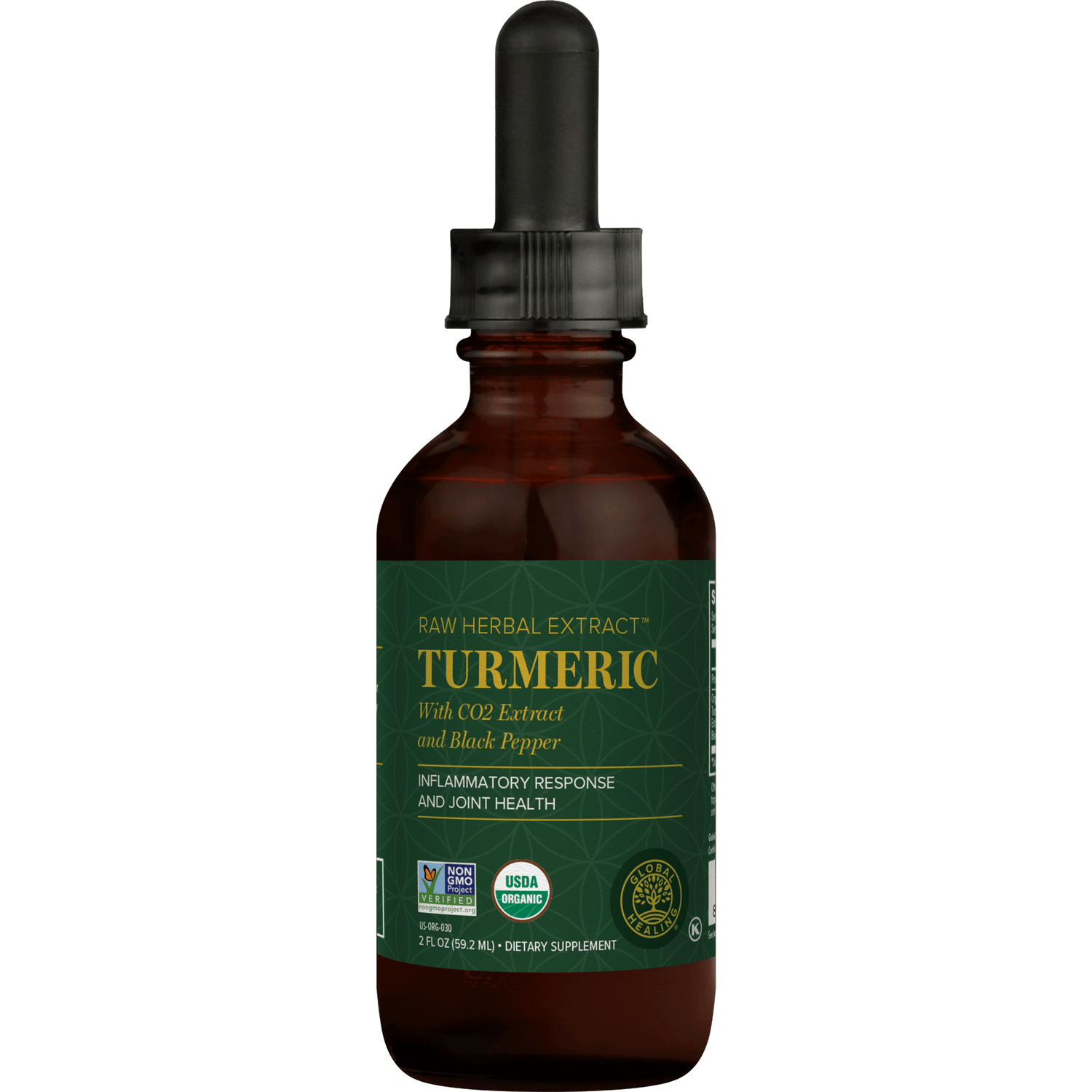 Turmeric Liquid 2 fl oz (59.2 ML) Global Healing