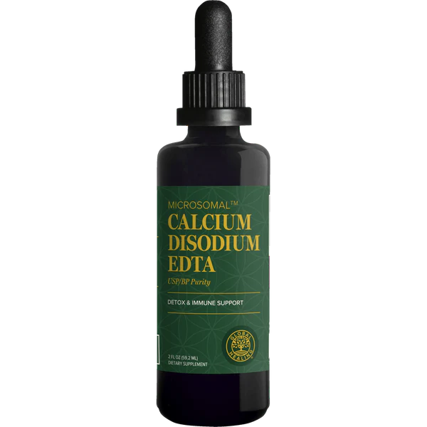 Calcium Disodium EDTA 2 FL OZ (59.2 ML) Global Healing