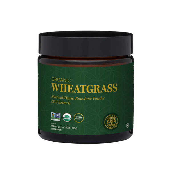 Wheatgrass Powder 6.3 oz (0.40 lb/180g) Global Healing