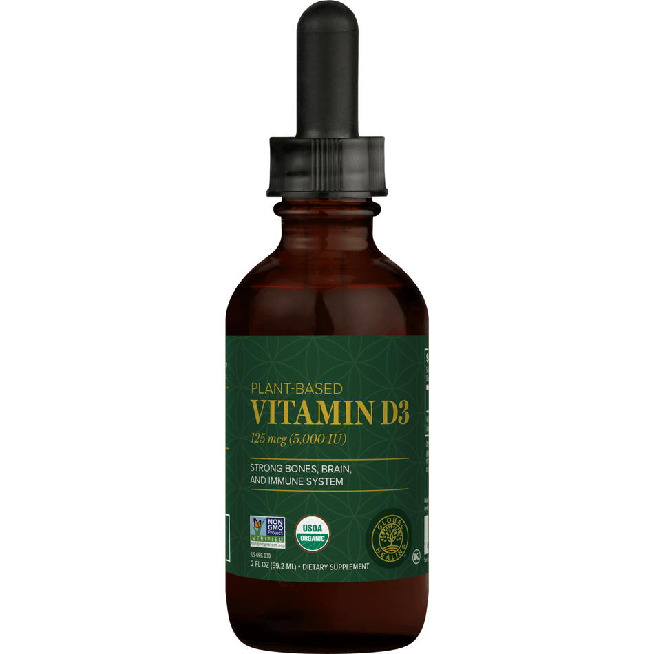 Vitamin D3 5000 IU Liquid 2 fl oz (59.2 ML) Global Healing
