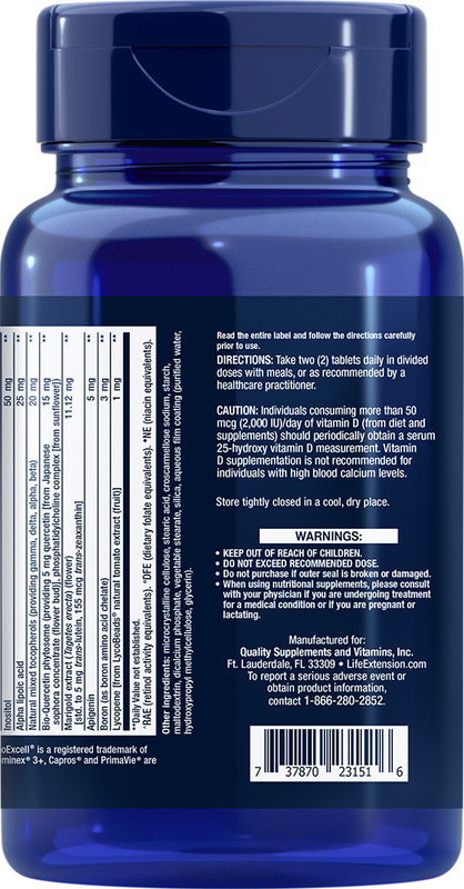 Two-Per-Day Multivitamin 120 tablets Life Extension - Premium Vitamins & Supplements from Life Extension - Just $18.30! Shop now at Nutrigeek