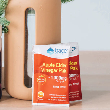 Apple Cider Vinegar Pak - 1,000mg ACV 30 packets Trace Minerals Research - Premium Vitamins & Supplements from Trace Minerals Research - Just $29.99! Shop now at Nutrigeek