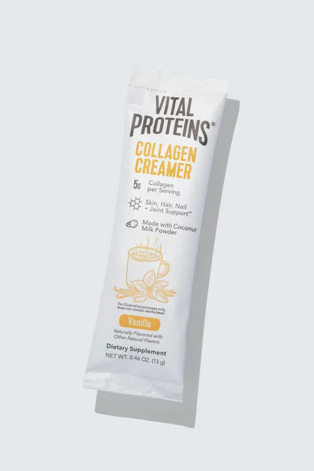 Collagen Creamer Vanilla 6.4 OZ (182g) 14 Servings Vital Proteins - Nutrigeek