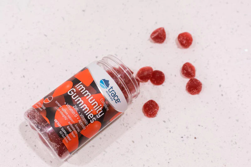 Immunity Gummies - Cherry Flavor 60 gummies Trace Minerals Research - Premium Vitamins & Supplements from Trace Minerals Research - Just $23.99! Shop now at Nutrigeek