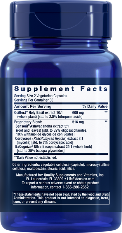 Adrenal Energy Formula capsules Life Extension - Premium Vitamins & Supplements from Life Extension - Just $18.99! Shop now at Nutrigeek