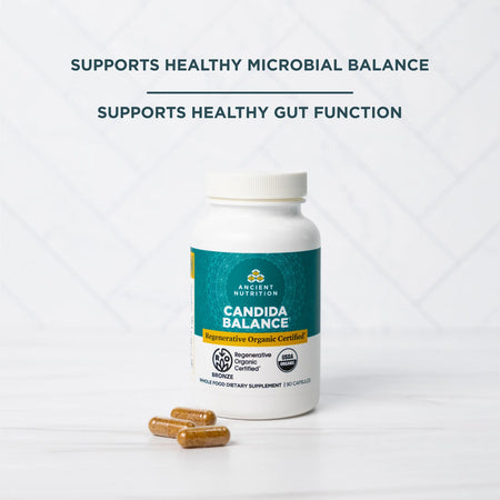 Regenerative Organic Certified™ Candida Balance 90 capsules Ancient Nutrition - Nutrigeek