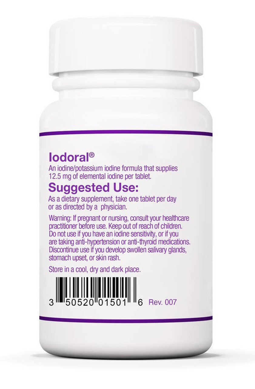 Iodoral® IOD-12.5 90 tablets Optimox - Nutrigeek