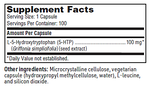 5-HTP 100 mg 100 capsules Klaire Labs - Nutrigeek