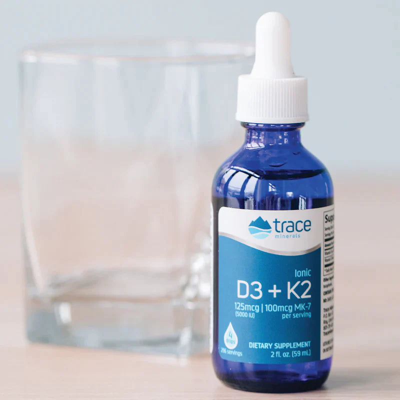 Ionic Vitamin D3+K2 (59ml) Trace Minerals Research - Premium Vitamins & Supplements from Trace Minerals Research - Just $37.99! Shop now at Nutrigeek