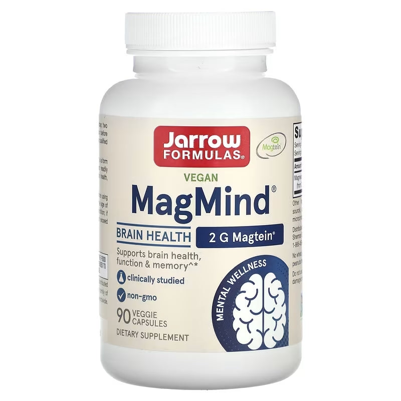 MagMind Brain Health 90 caps Jarrow Formulas - Nutrigeek
