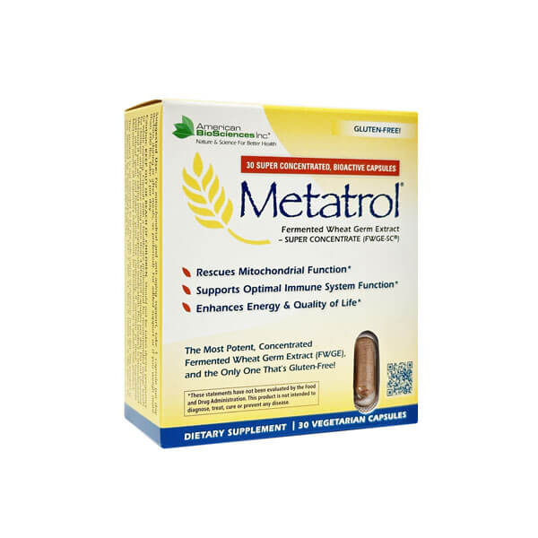 Metatrol® Fermented Wheat Germ Extract (FWGE-SC®) Capsules American BioSciences