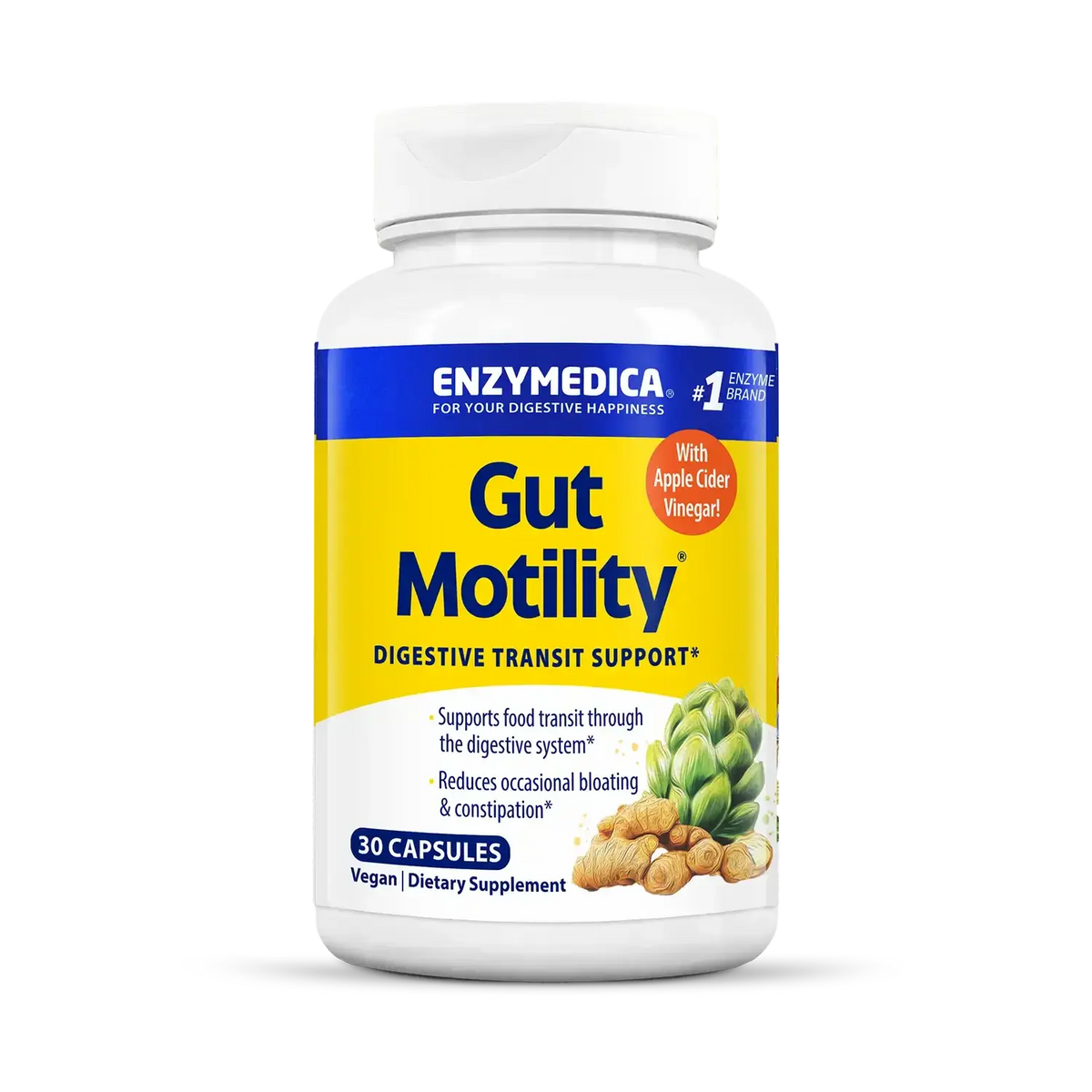 Gut Motility 30 capsules Enzymedica - Enzymedica Gut Motility - 30 капсул