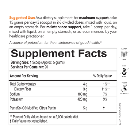 PectaSol-C® Researched Nutritionals - Nutrigeek