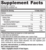 Zero Sugar Vitamin D3 1000IU 60 Gummies Nordic Naturals - Nutrigeek
