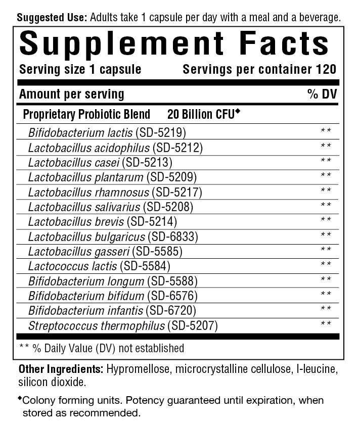 Flora 20-14™ Ultra Strength capsules Innate Response - Premium Vitamins & Supplements from Innate Response - Just $47.99! Shop now at Nutrigeek