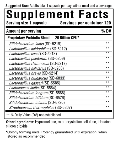 Flora 20-14™ Ultra Strength capsules Innate Response - Premium Vitamins & Supplements from Innate Response - Just $47.99! Shop now at Nutrigeek