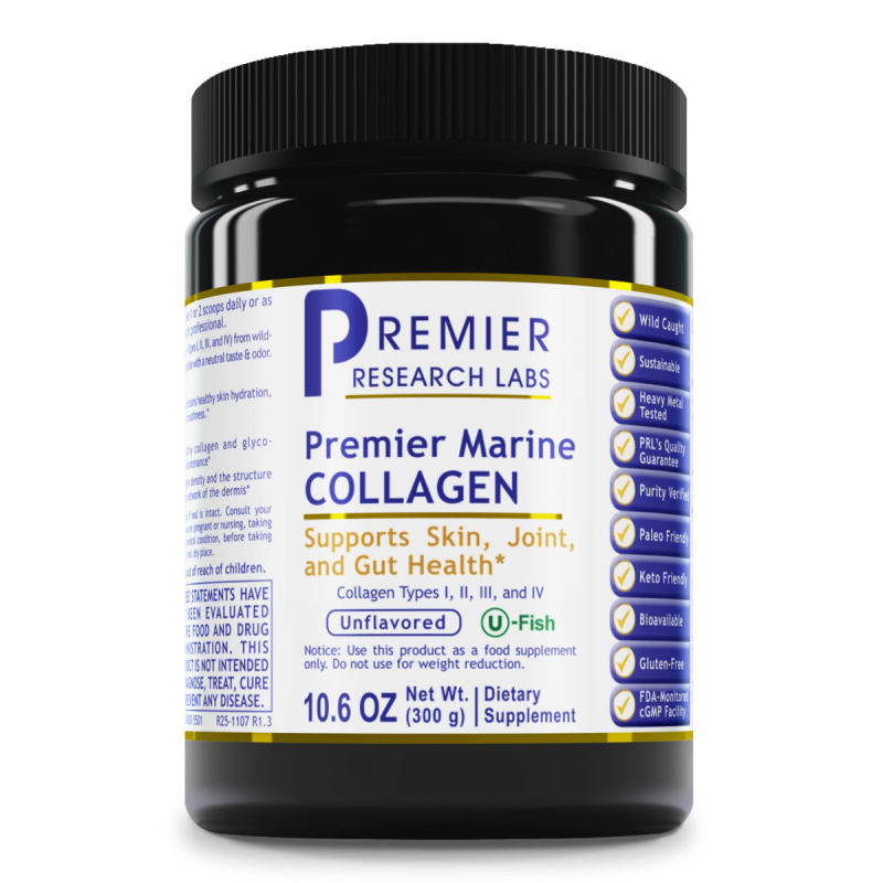 Collagen Marine Powder 10.6 oz (300G) Premier Research Labs