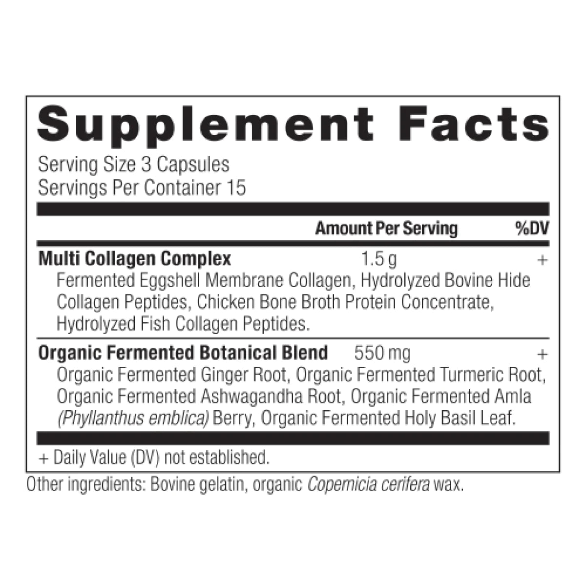 Multi Collagen capsules Ancient Nutrition - Nutrigeek