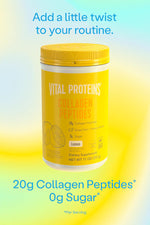 Collagen Peptides Lemon 11 OZ (313g) 14 Servings Vital Proteins - Nutrigeek